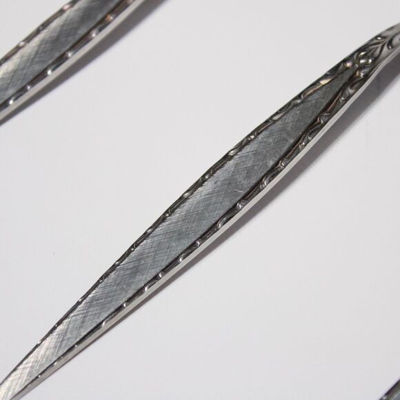 Vintage Mid Century Community Oneida Venetia Stainless Steel Flatware 46 Pieces - Picture 10 of 12